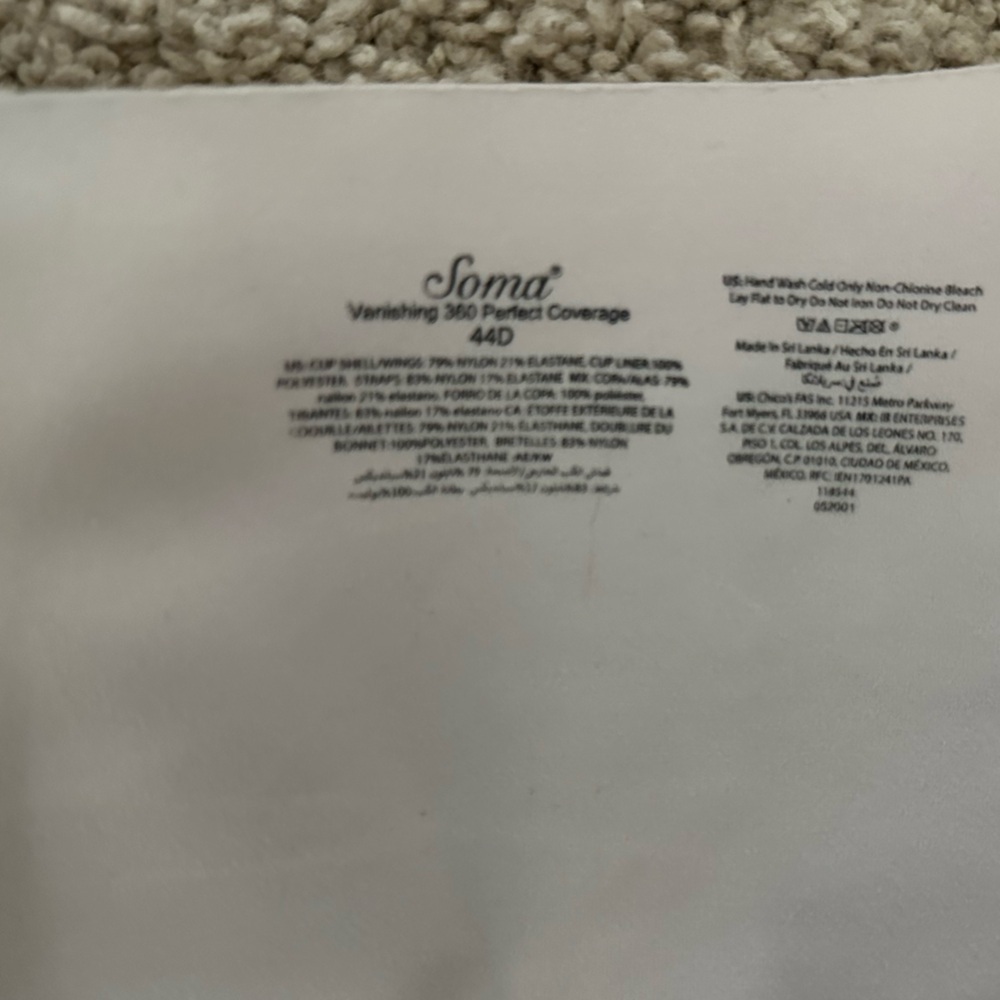 Soma Vanishing 360 Perfect Coverage Bra - Picture 2 of 2